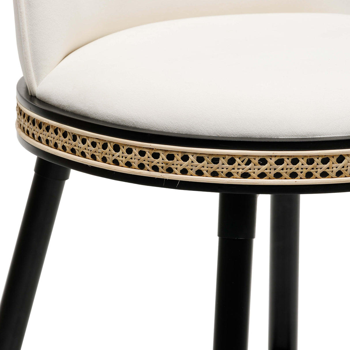 Harley Velvet Stool by TOV Furniture at Eve Furniture