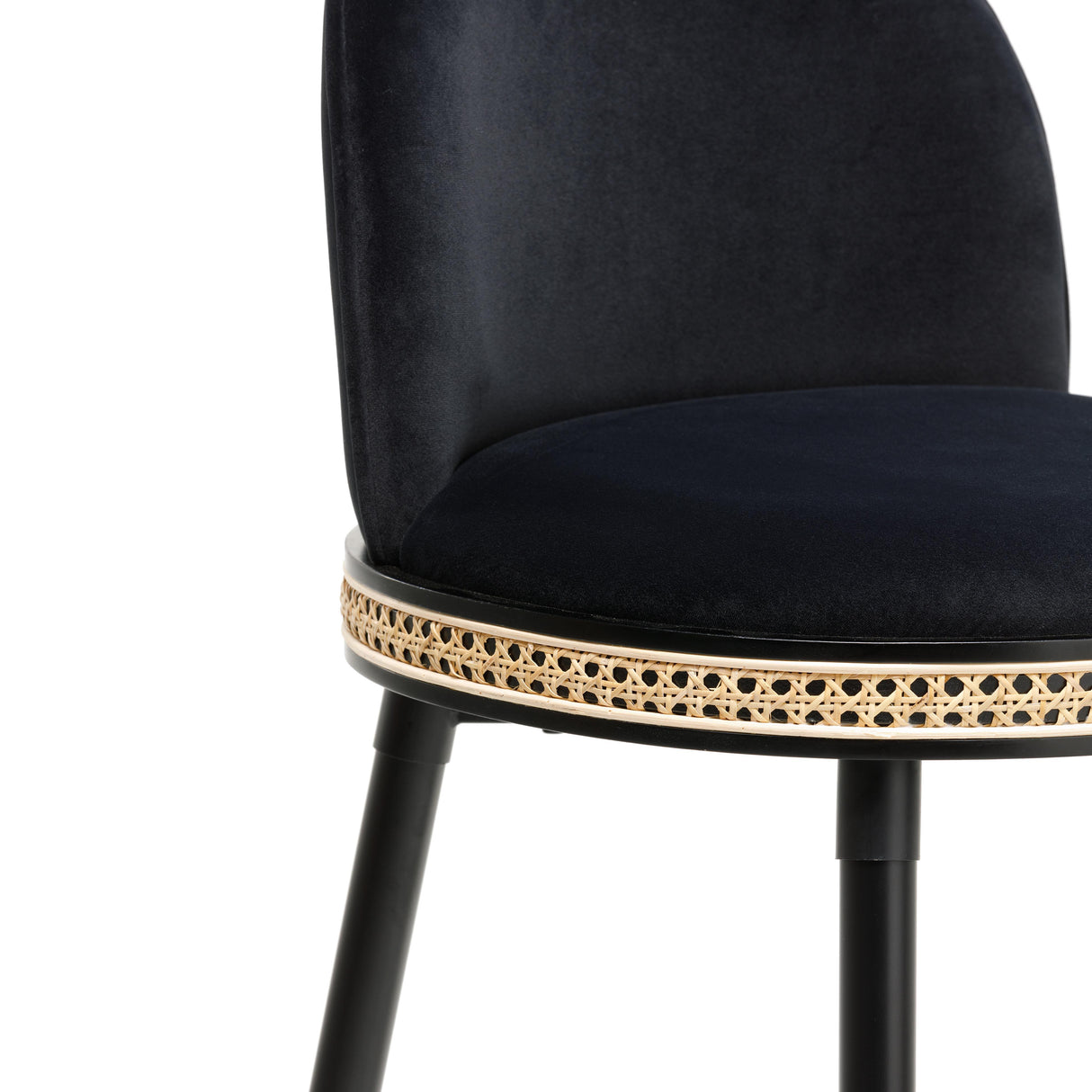 Harley Velvet Stool by TOV Furniture at Eve Furniture