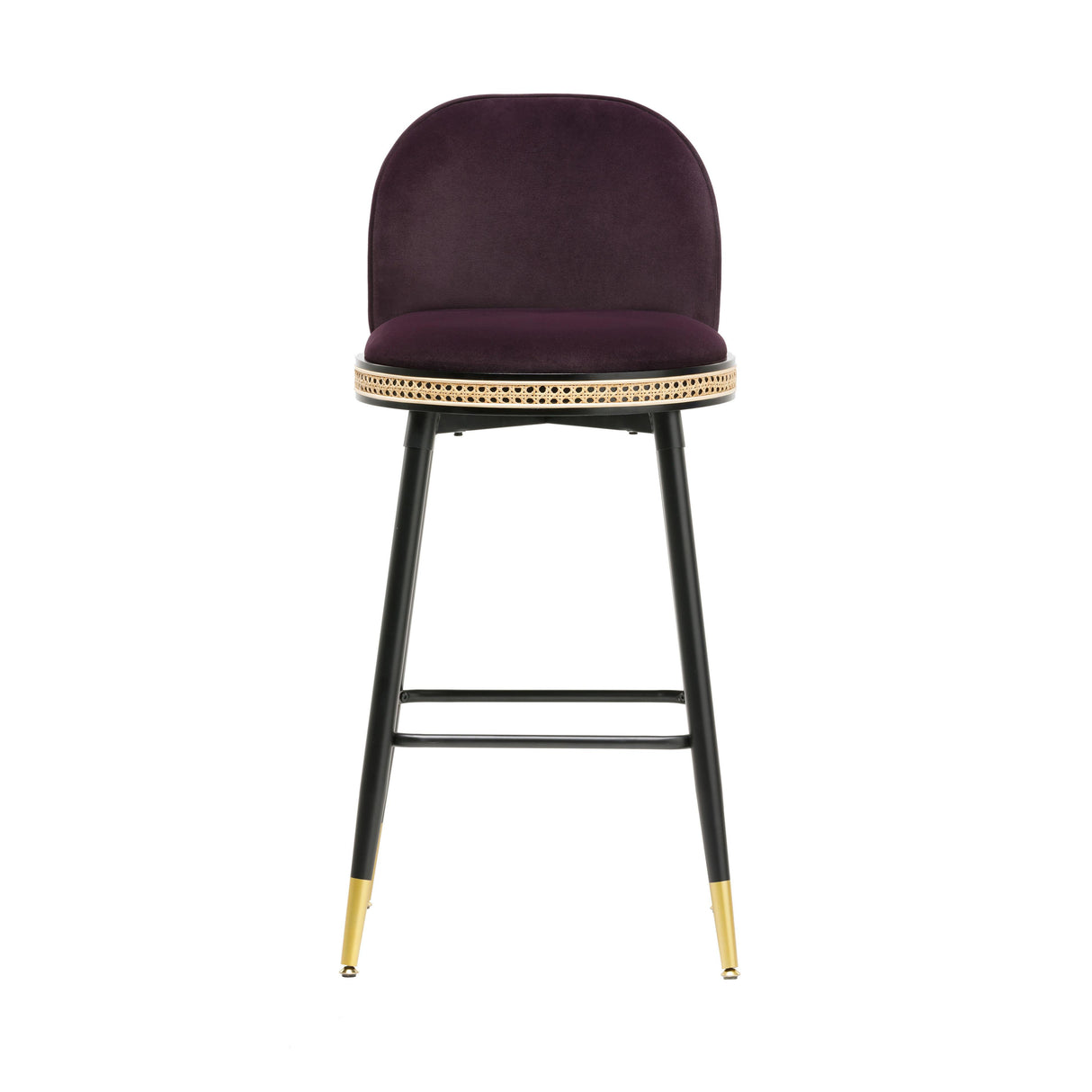 Harley Velvet Stool by TOV Furniture at Eve Furniture