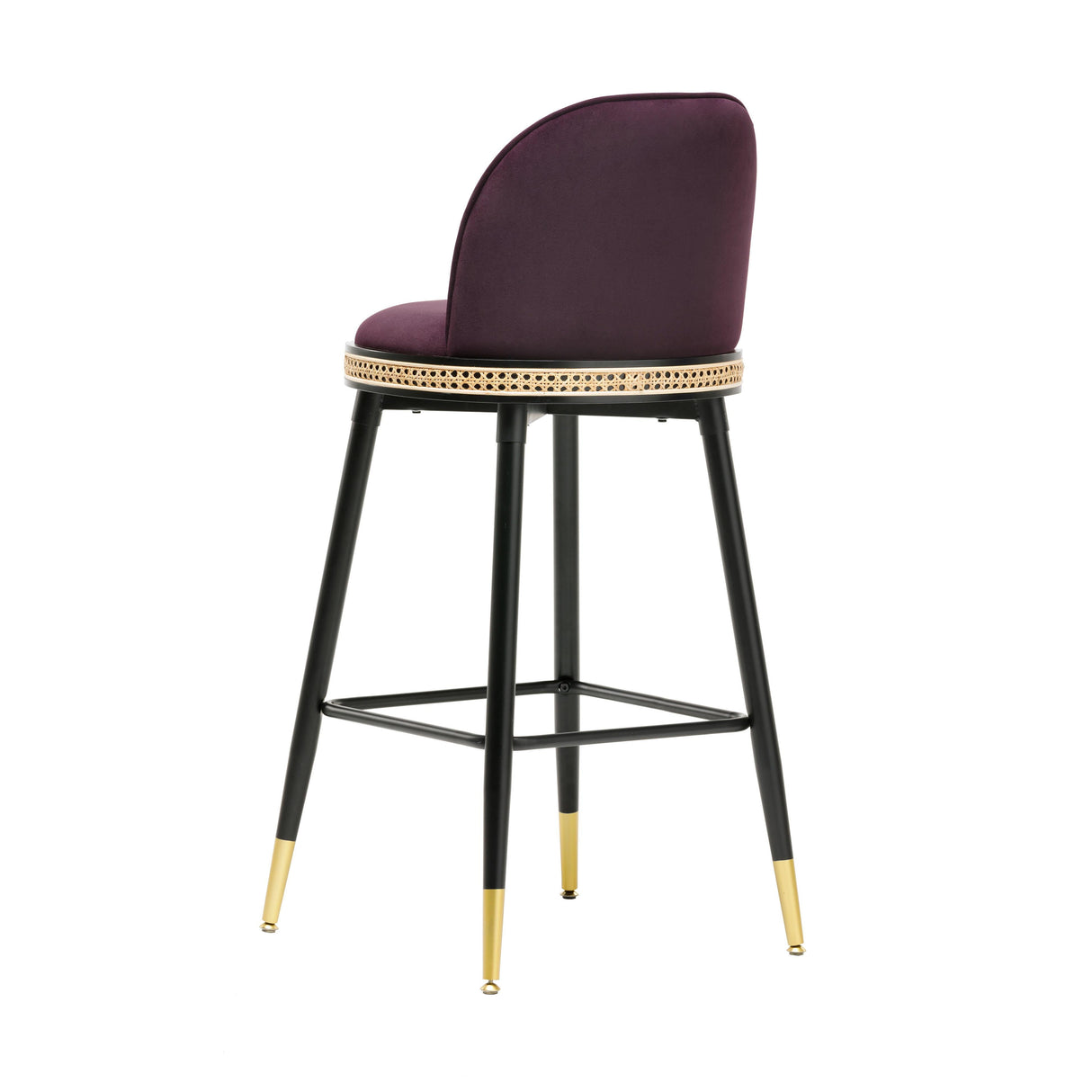 Harley Velvet Stool by TOV Furniture at Eve Furniture