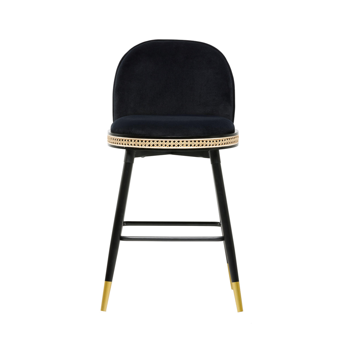 Harley Velvet Stool by TOV Furniture at Eve Furniture