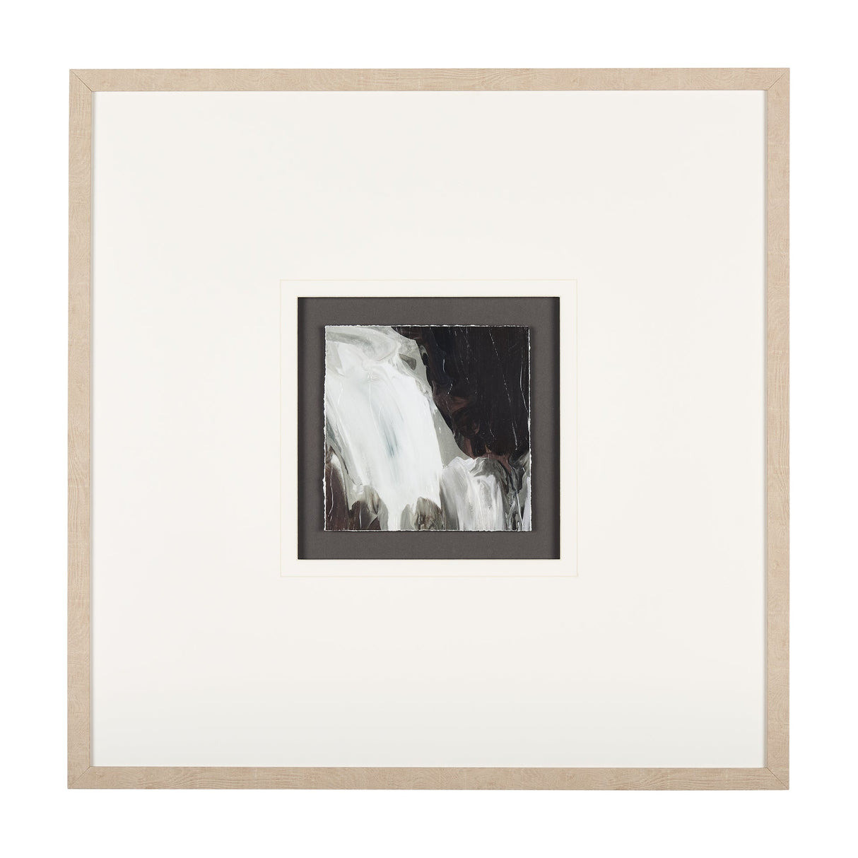 Harmonic VI by Mercana Studio a Hand Embellished Textured Framed Art Print Matted under Glass by Mercana at Eve Furniture