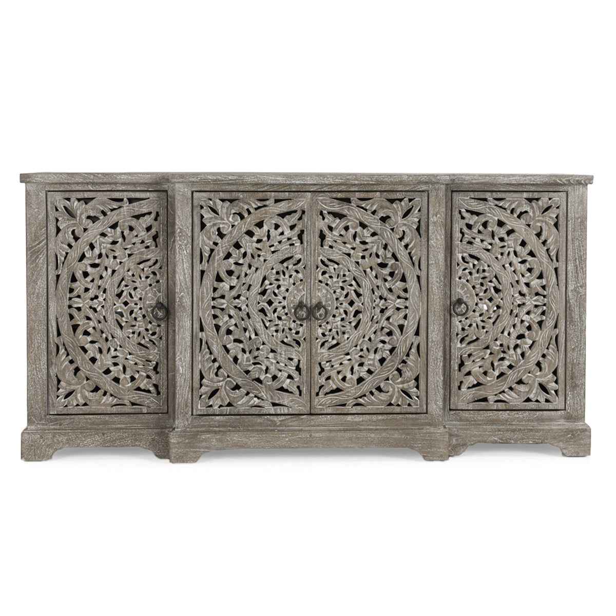 Harmony 4 Door Cabinet - Vintage Gray by Classic Home at Eve Furniture