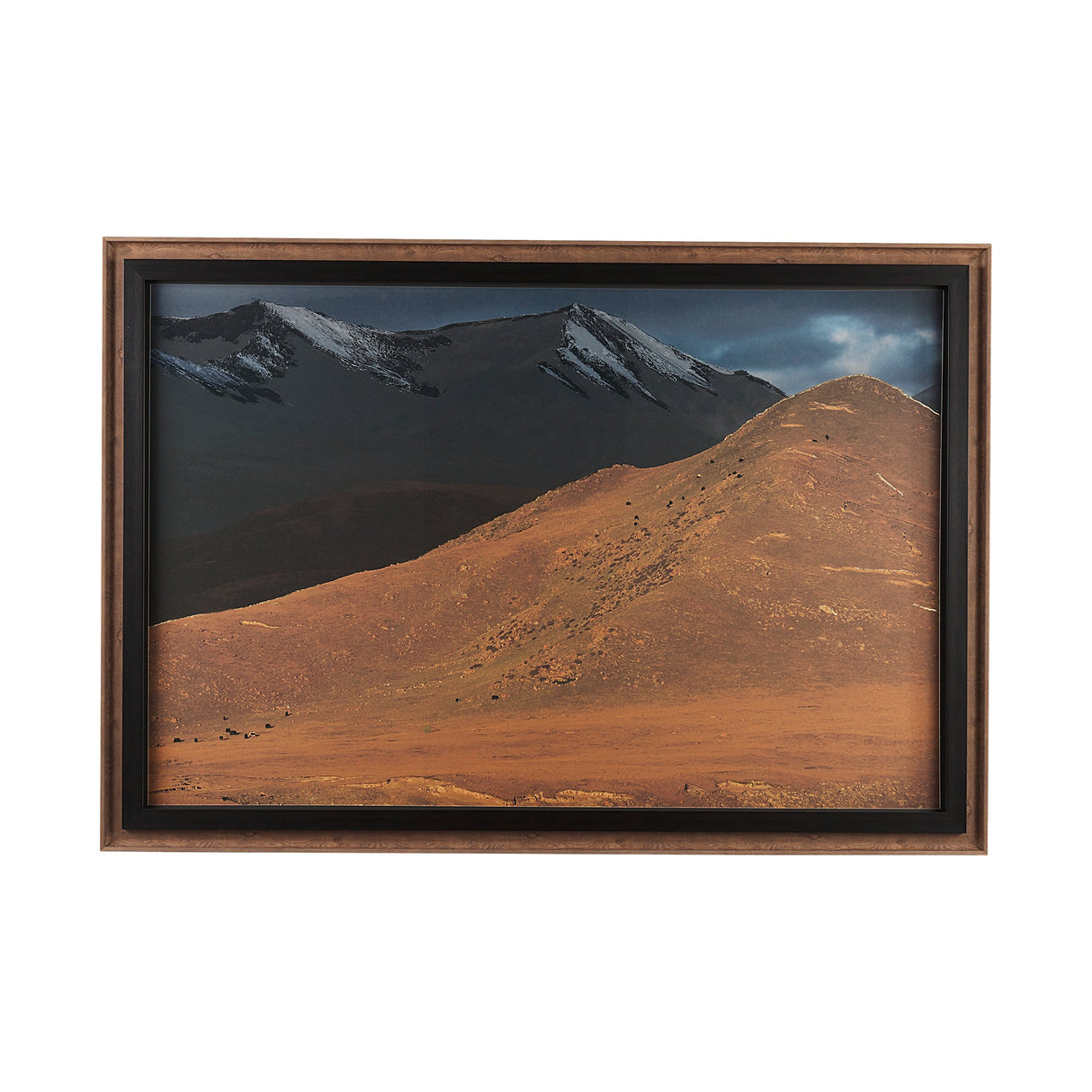 Harmony Pass by Mercana Studio a Hand Embellished Textured Framed Photo Art Print Matted under Glass by Mercana at Eve Furniture