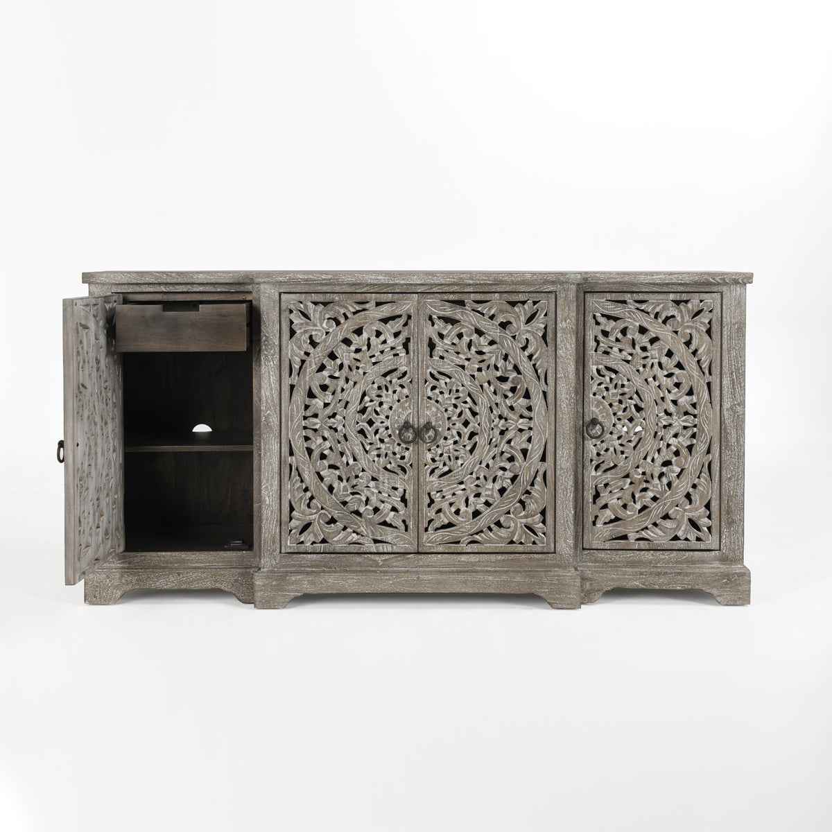 Harmony Vintage Gray Cabinet by Classic Home at Eve Furniture