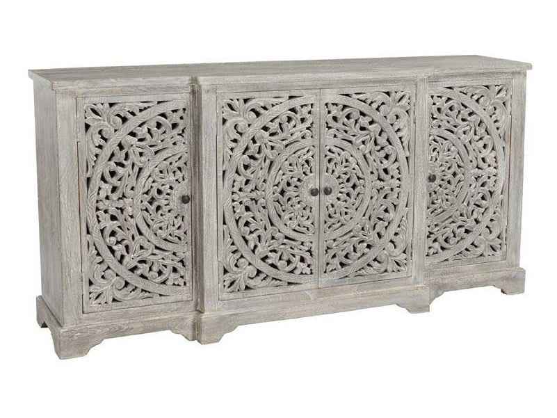 Harmony Vintage Gray Cabinet by Classic Home at Eve Furniture