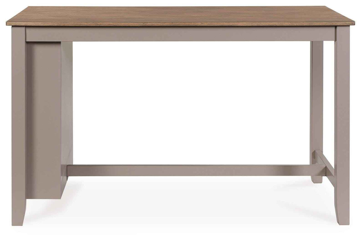 Harperfeld Natural/Gray Counter Height Dining Table