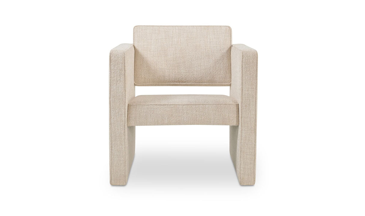 Harris Accent Chair Oat by Moe's Home at Eve Furniture