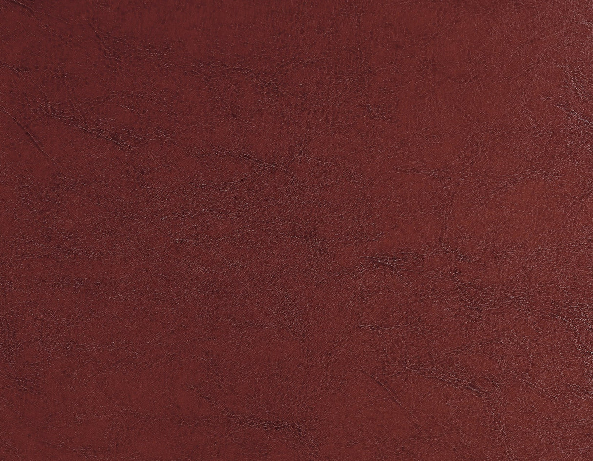 Hartford Espresso/Red Round Dining Room Set with Lazy Susan by Steve Silver at Eve Furniture