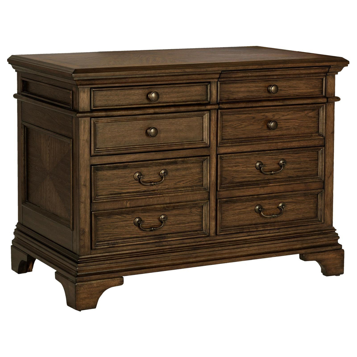 Hartshill Burnished Oak 5-Drawer File Cabinet by Coaster at Eve Furniture