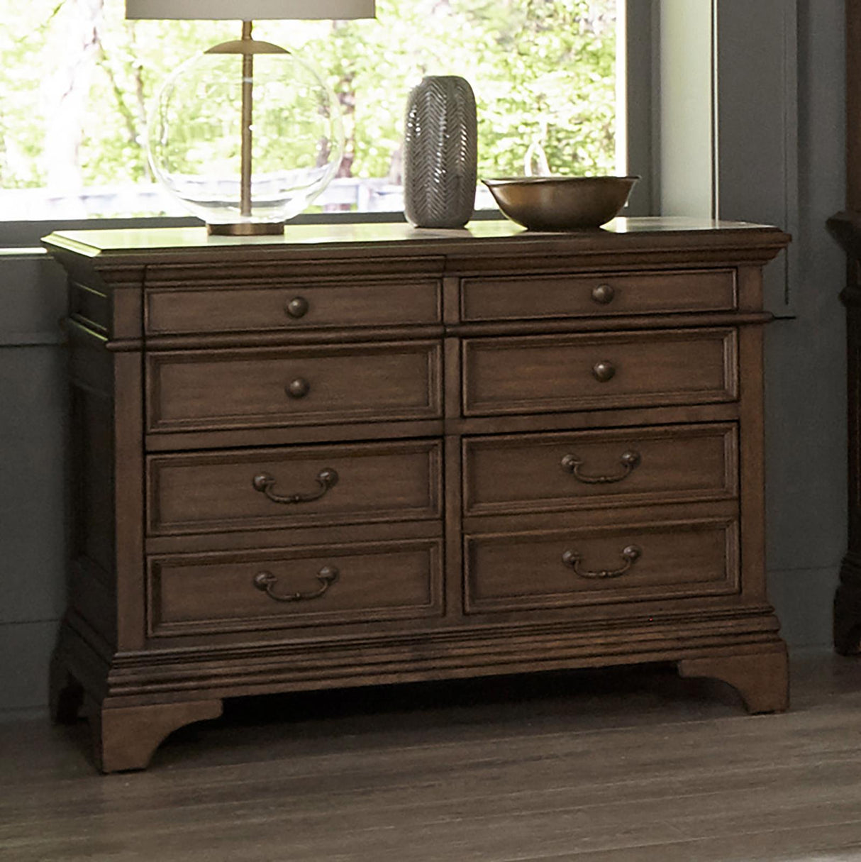 Hartshill Burnished Oak 5-Drawer File Cabinet by Coaster at Eve Furniture