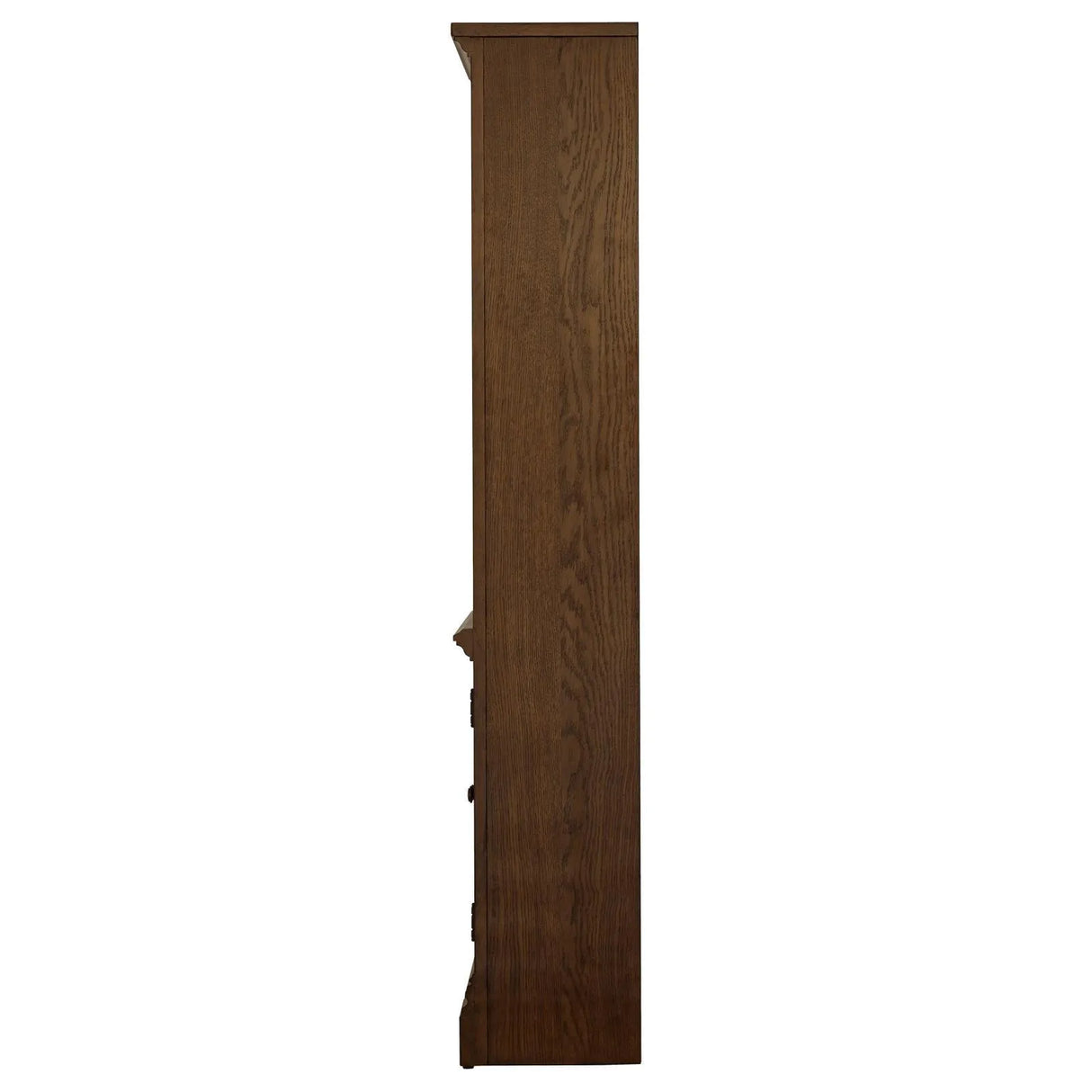 Hartshill Burnished Oak Bookcase with Cabinet by Coaster at Eve Furniture