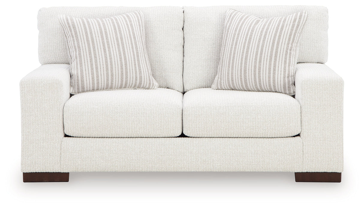 Hartside Frosted Loveseat by Ashley at Eve Furniture