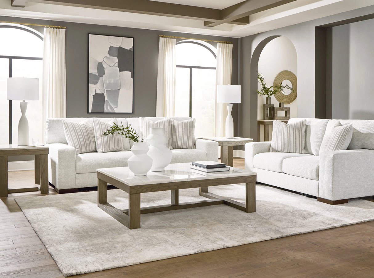 Hartside Frosted Sofa and Loveseat by Ashley at Eve Furniture