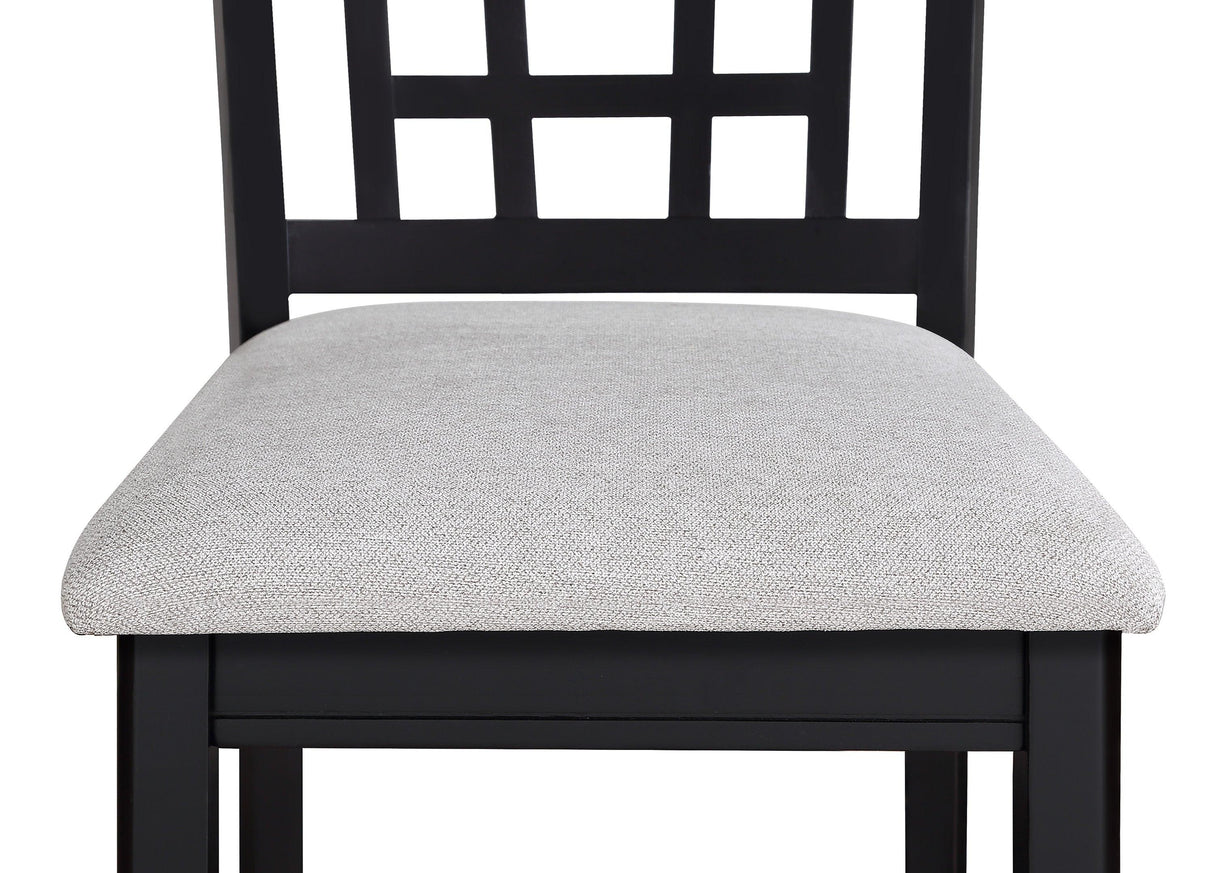 Hartwell Light Gray Counter Height Dining Chair, Set of 2 by Crown Mark at Eve Furniture