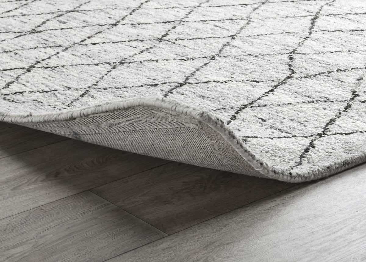Hastings Ivory/Gray Rug by Classic Home at Eve Furniture