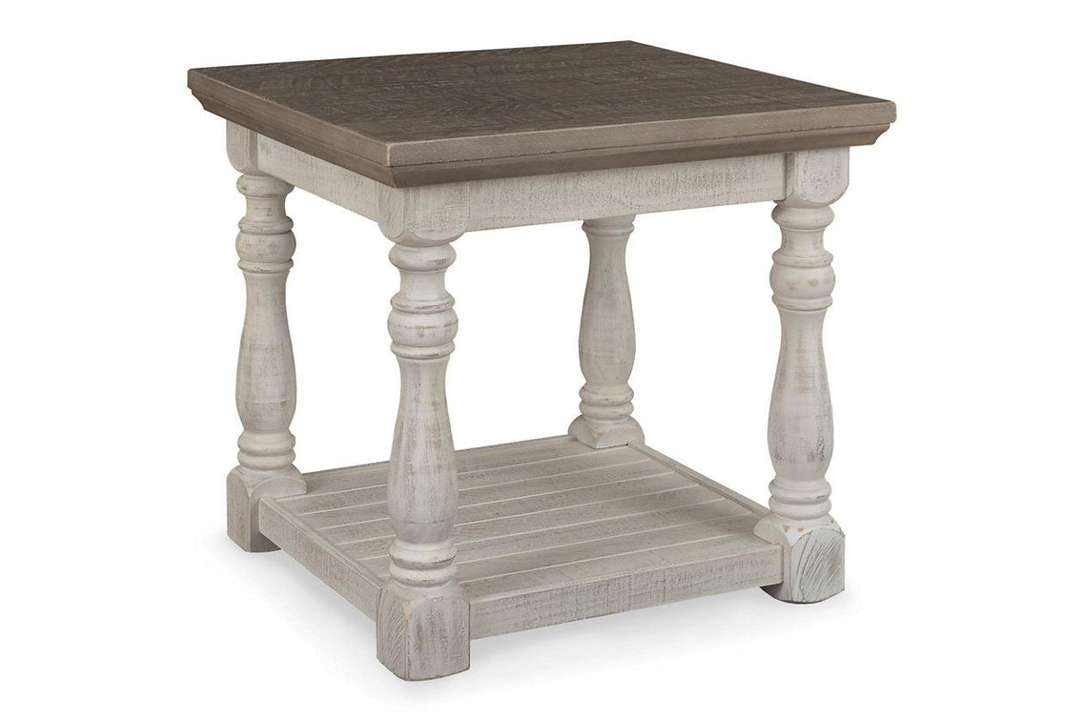 Havalance Gray/White Lift-Top Coffee Table and 2 Ends by Ashley at Eve Furniture