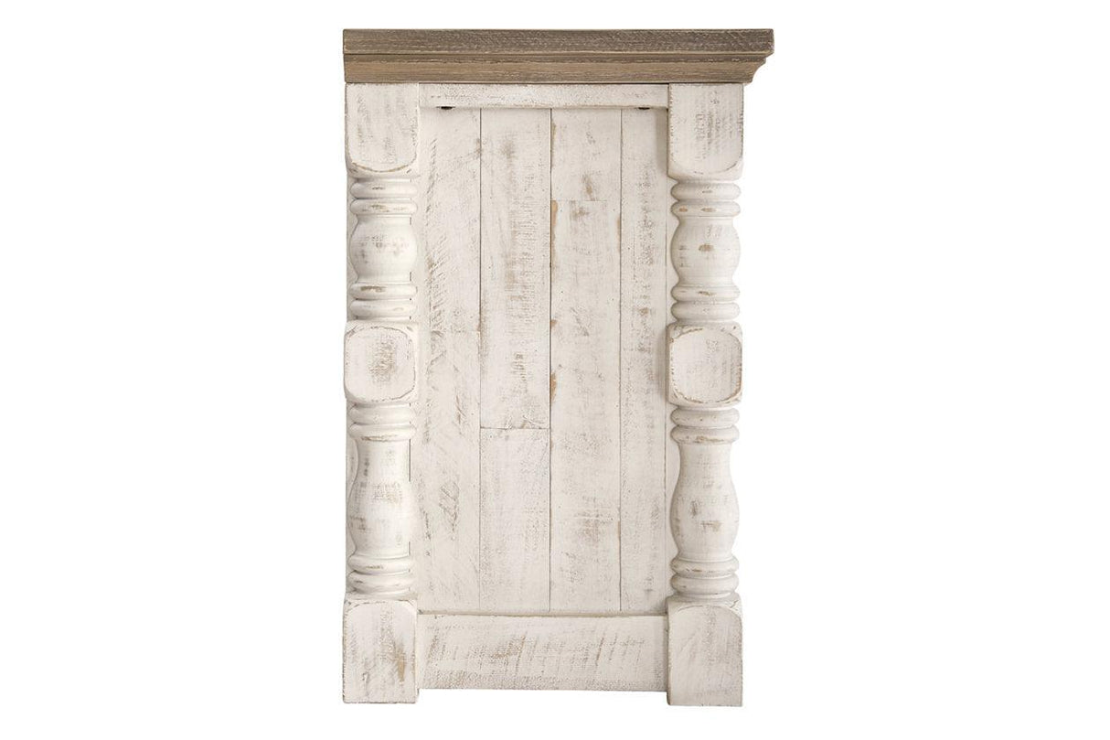 Havalance Two-tone 4-Piece Entertainment Center by Ashley at Eve Furniture