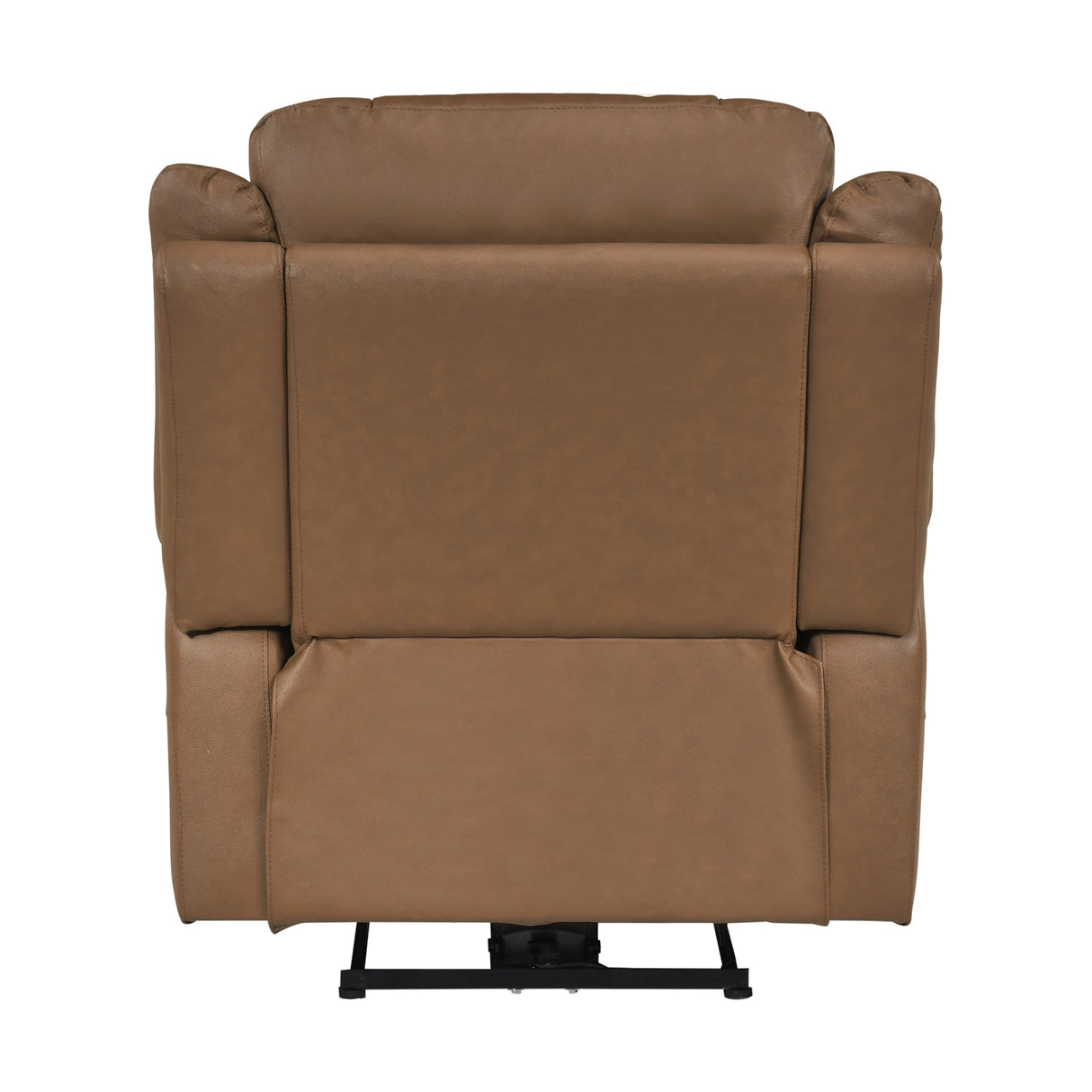 Haven Brown 3-Piece Power Reclining Set (Sofa & Loveseat & Chair) by Homelegance at Eve Furniture