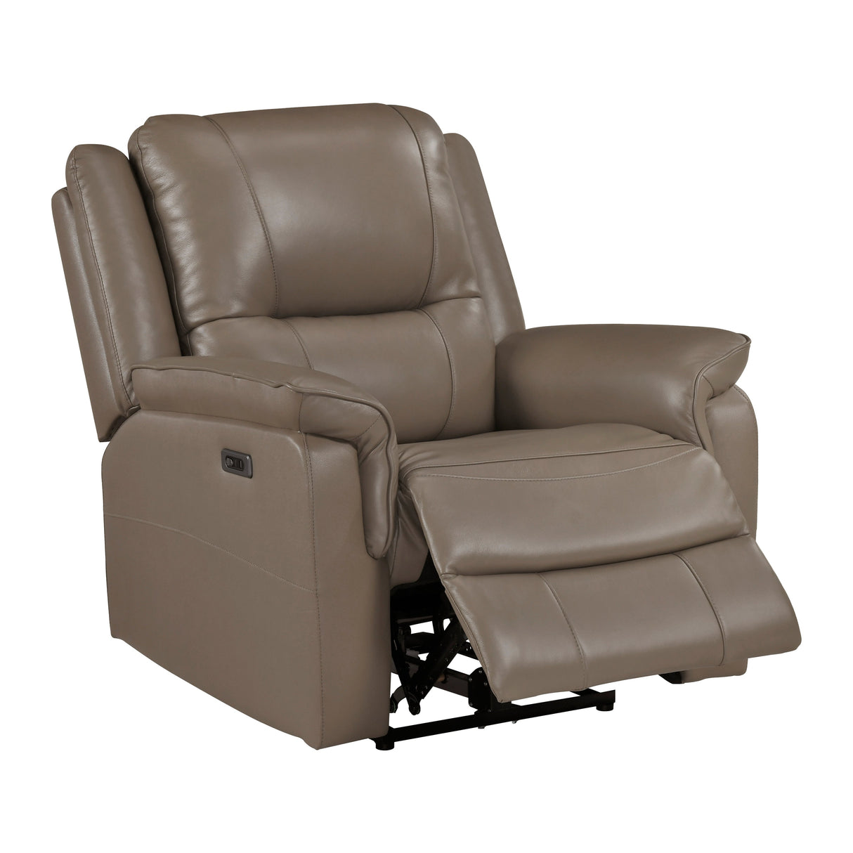 Haven Russet 3-Piece Power Reclining Set (Sofa & Loveseat & Chair) by Homelegance at Eve Furniture