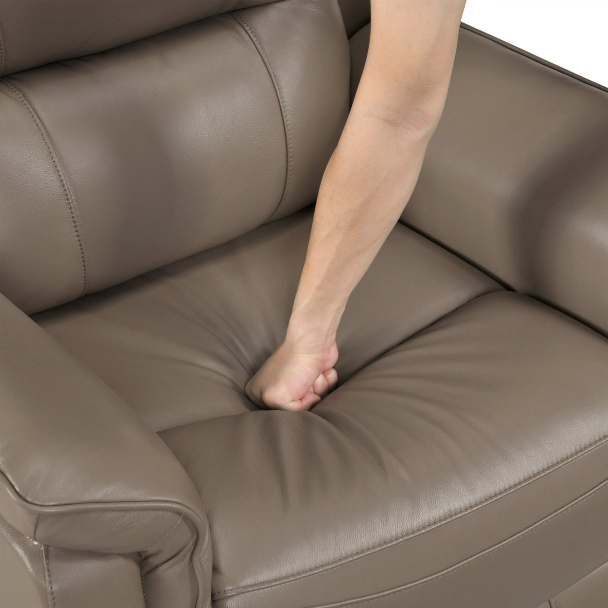 Haven Russet 3-Piece Power Reclining Set (Sofa & Loveseat & Chair) by Homelegance at Eve Furniture