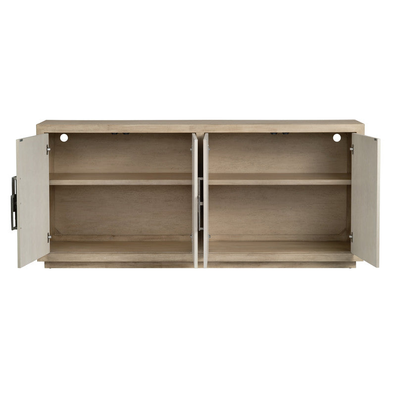 Haven Tan/Cream Four-Door Sideboard by Crestview at Eve Furniture