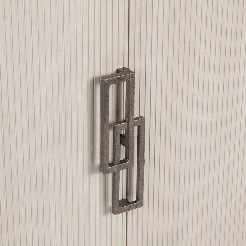 Haven Tan/Cream Two-Door Cabinet by Crestview at Eve Furniture