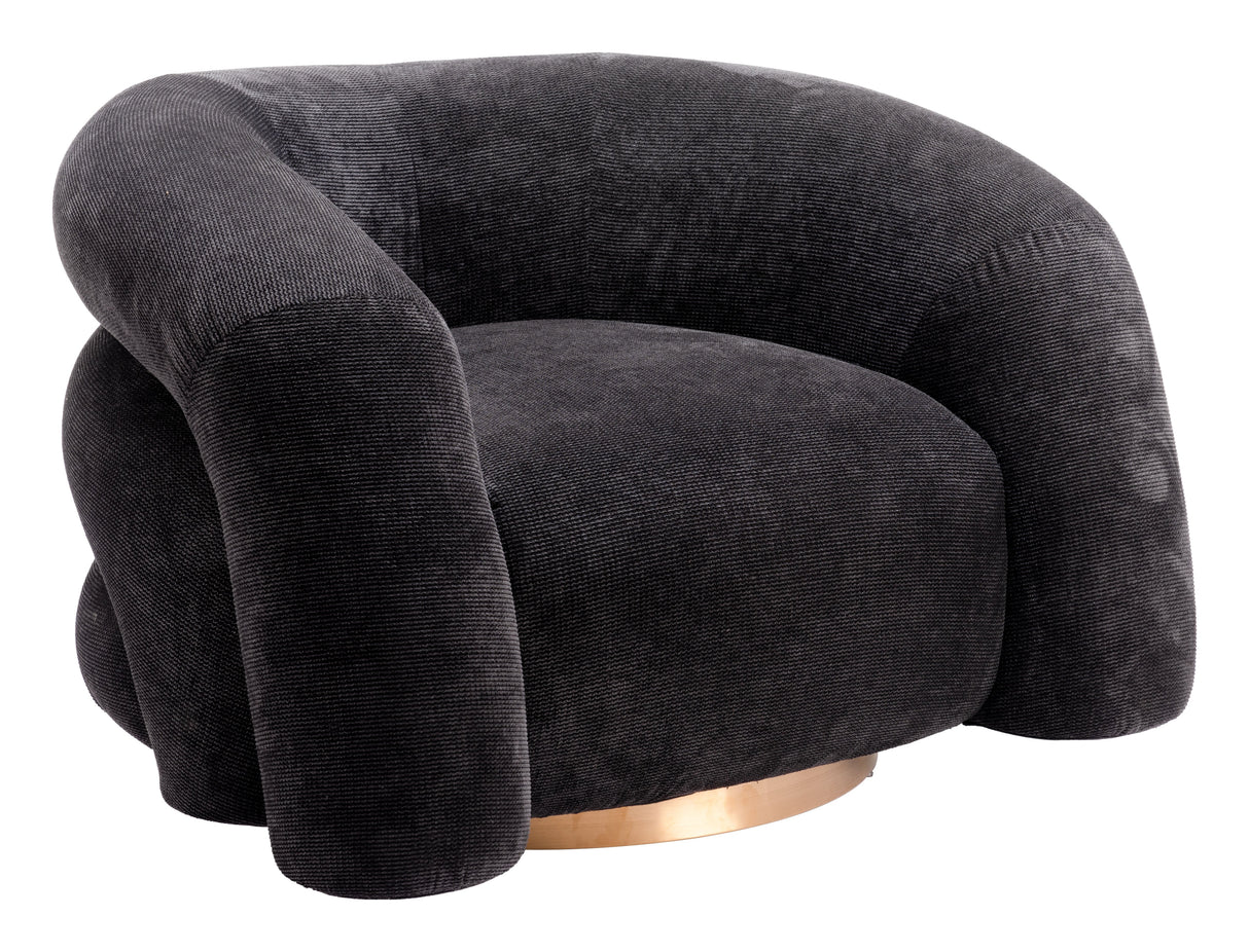 Havn Black Accent Chair by Zuomod at Eve Furniture