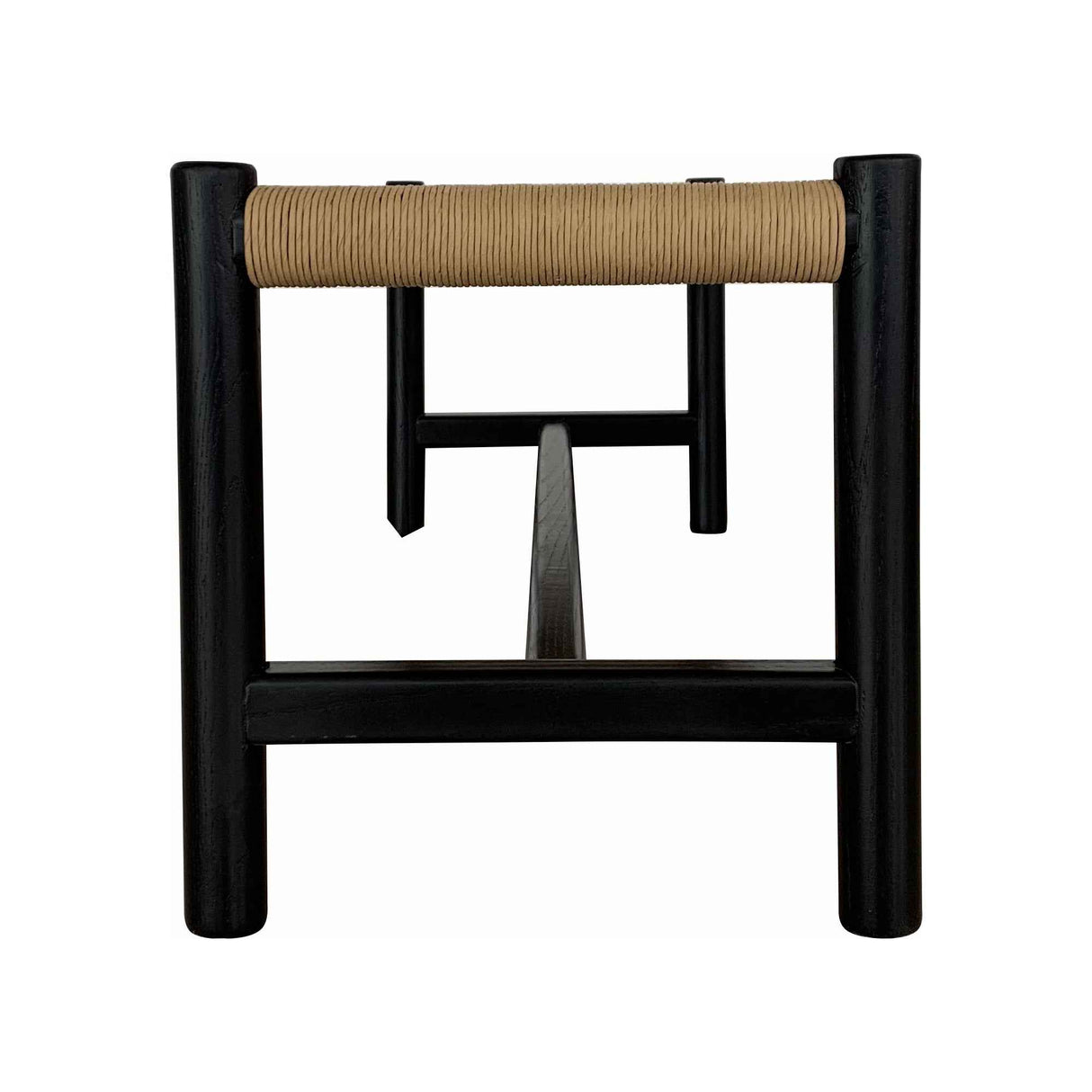 Hawthorn Black Large Bench by Moe's Home at Eve Furniture