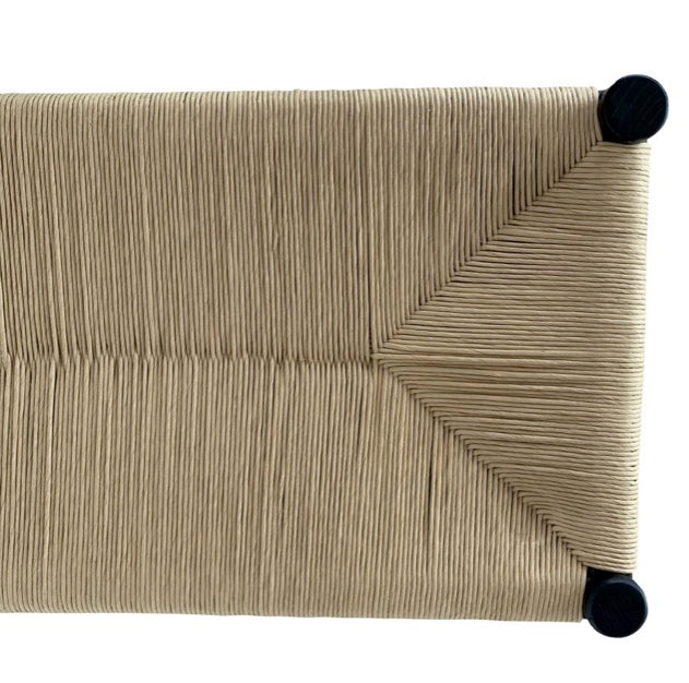 Hawthorn Small Bench Black by Moe's Home at Eve Furniture