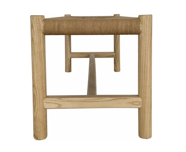 Hawthorn Small Bench Natural by Moe's Home at Eve Furniture