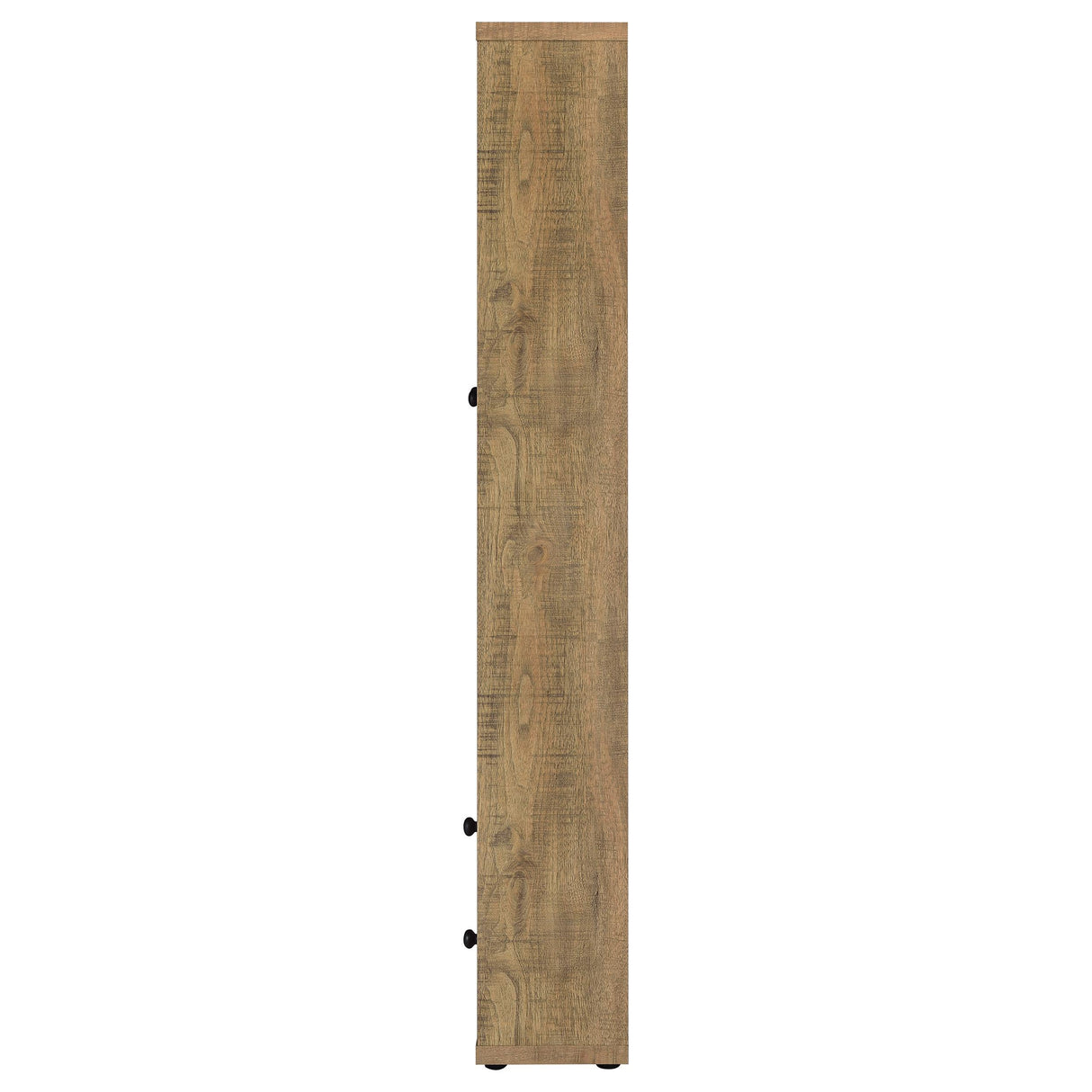 Hawthorne Mango 4-Shelf Glass Door Tall Cabinet with Drawers by Coaster at Eve Furniture