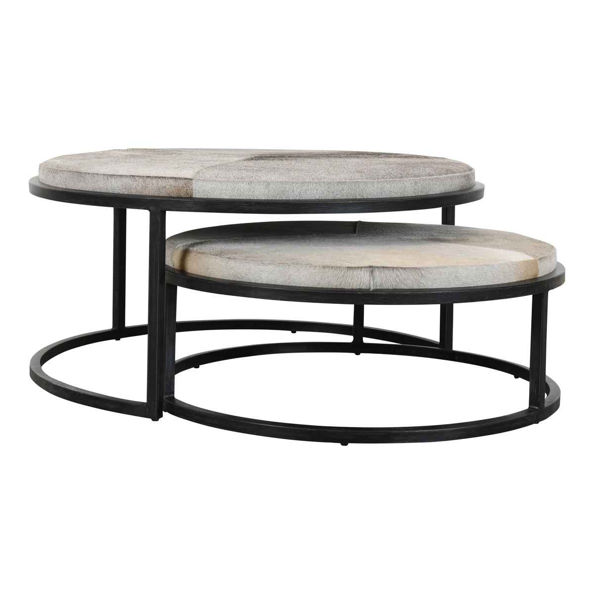 Hayword Gray Nesting Coffee Tables (Set of 2) by Classic Home at Eve Furniture