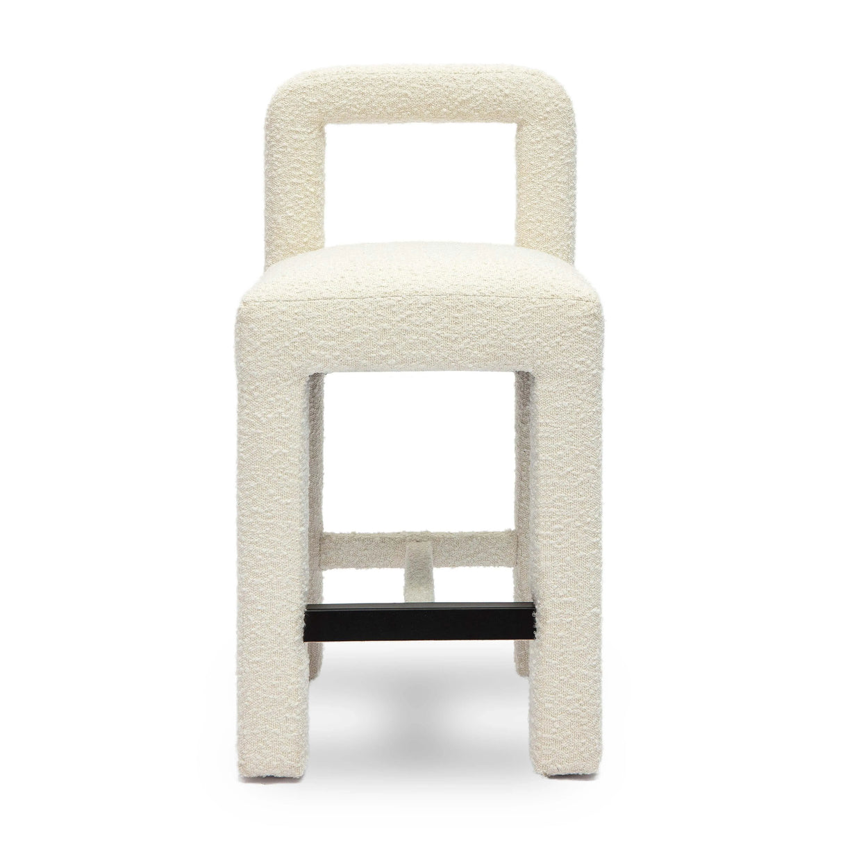 Hazel Boucle Counter Stool by TOV Furniture at Eve Furniture