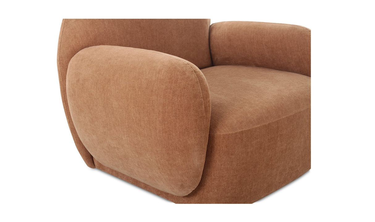 Hazel Lounge Chair Copper by Moe's Home at Eve Furniture