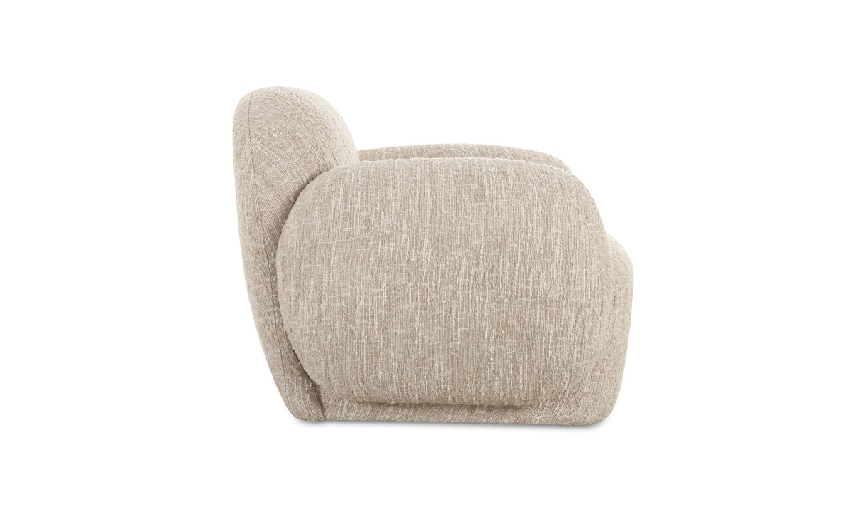 Hazel Lounge Chair Off White by Moe's Home at Eve Furniture