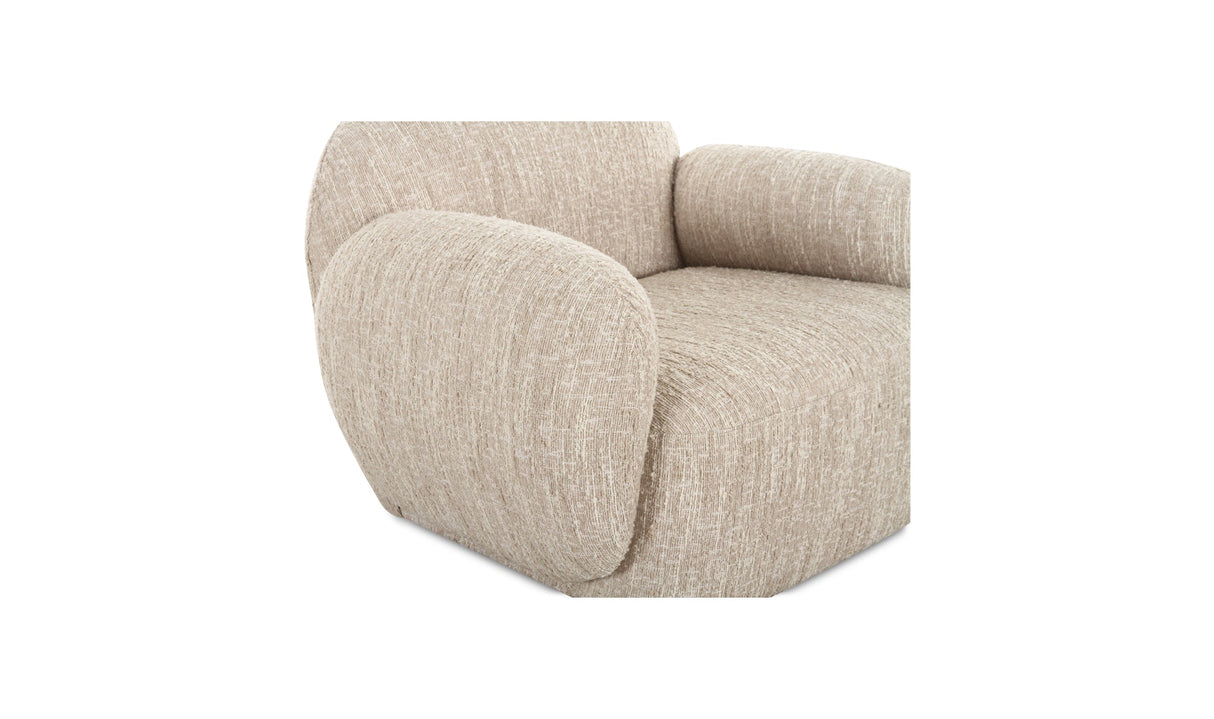 Hazel Lounge Chair Off White by Moe's Home at Eve Furniture