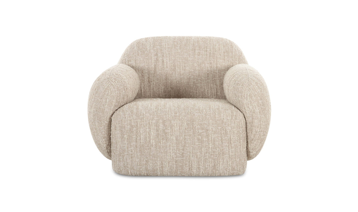 Hazel Lounge Chair Off White by Moe's Home at Eve Furniture