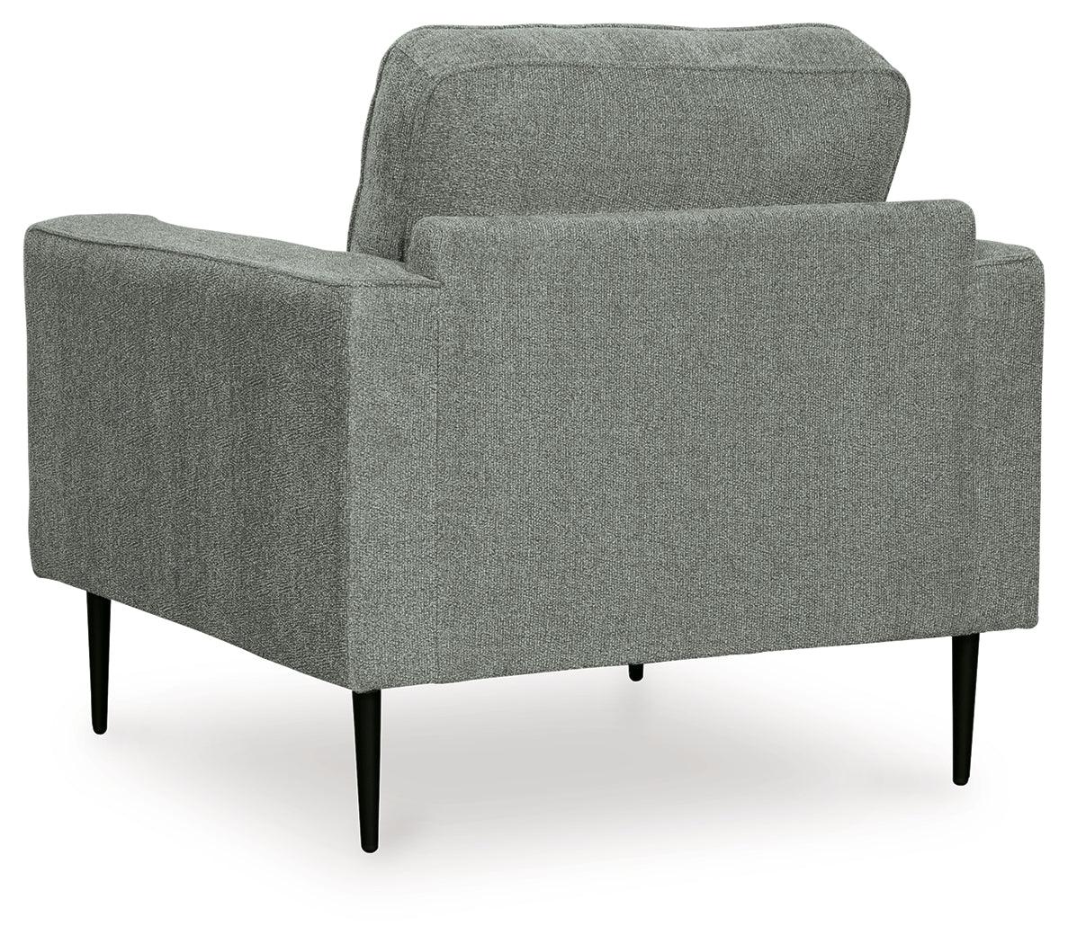 Hazela Charcoal Chair by Ashley at Eve Furniture
