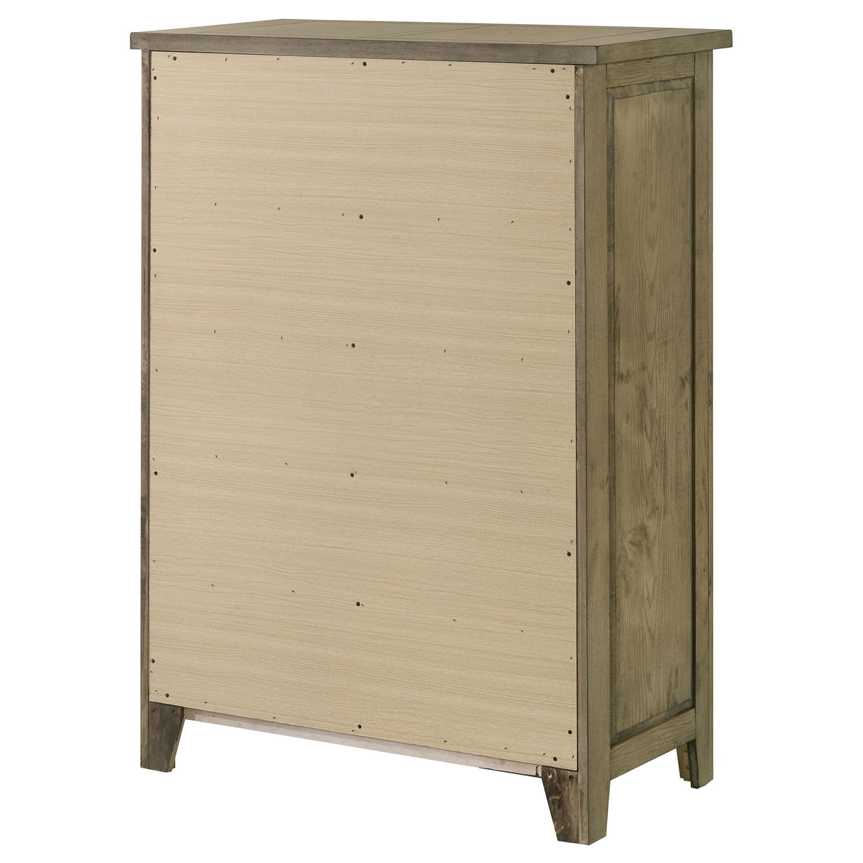 Hazlewood Vineyard Oak 5-drawer Bedroom Chest of Drawers by Coaster at Eve Furniture