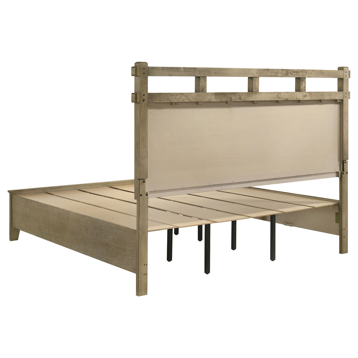 Hazlewood Vineyard Oak 59-inch Eastern King Storage Bed by Coaster at Eve Furniture