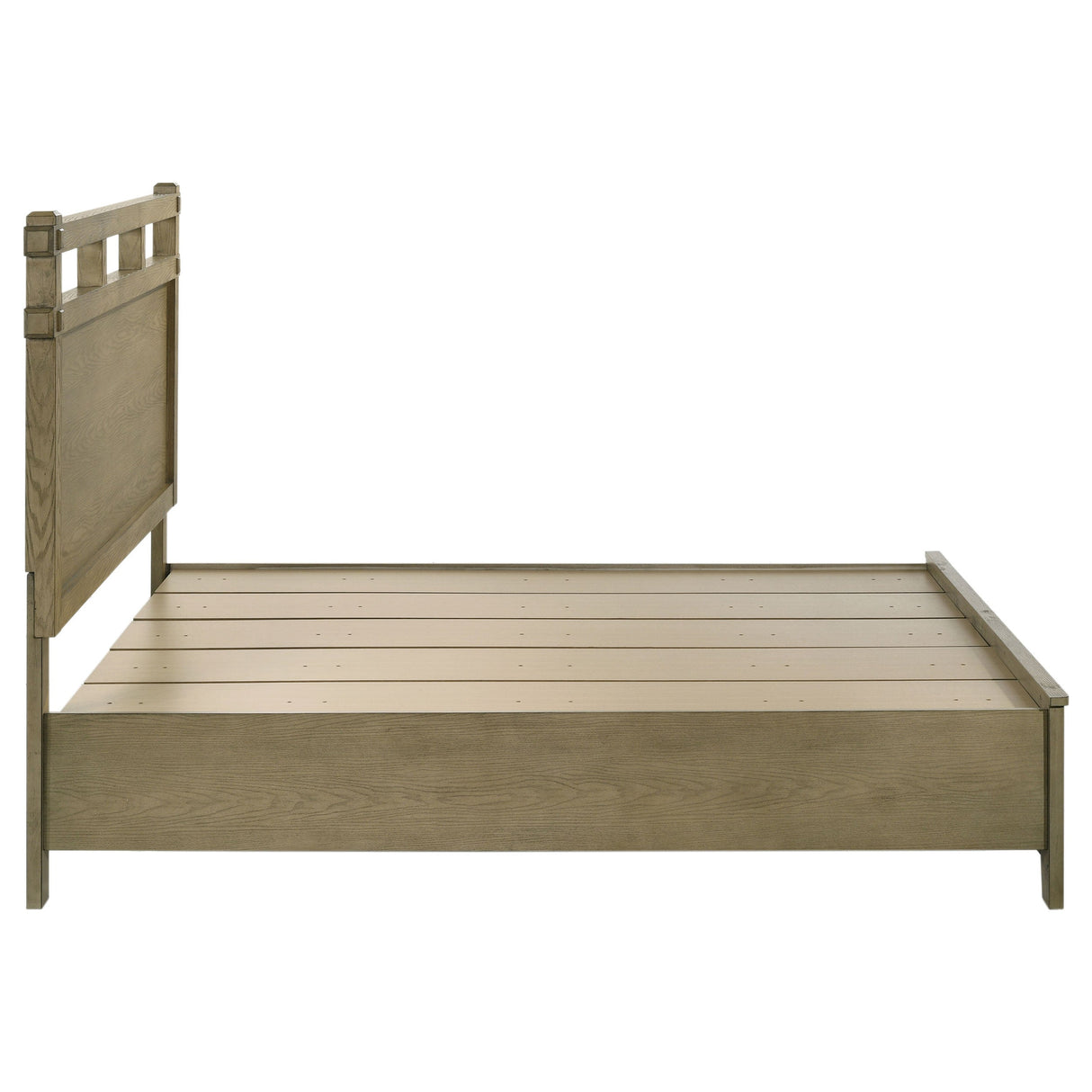 Hazlewood Vineyard Oak 59-inch Queen Panel Storage Bed by Coaster at Eve Furniture