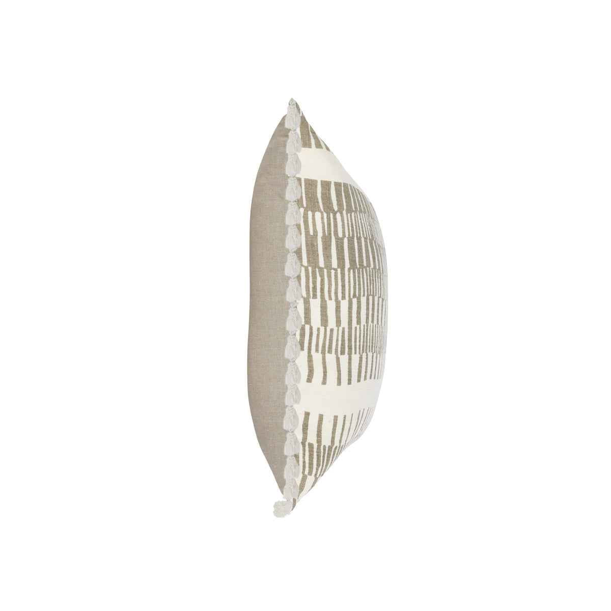 HC Jagger Ivory 20x20 Throw Pillow (Set of 2) by Classic Home at Eve Furniture