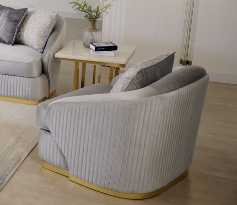 Homey Design HD-7008 3-Piece Set (Sofa & 2 Chairs)