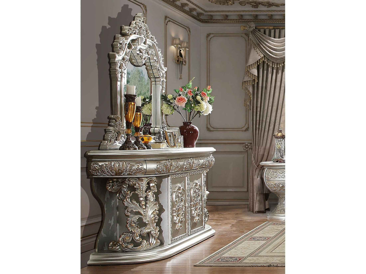 HD-8088 Silver Dresser by Homey Design at Eve Furniture