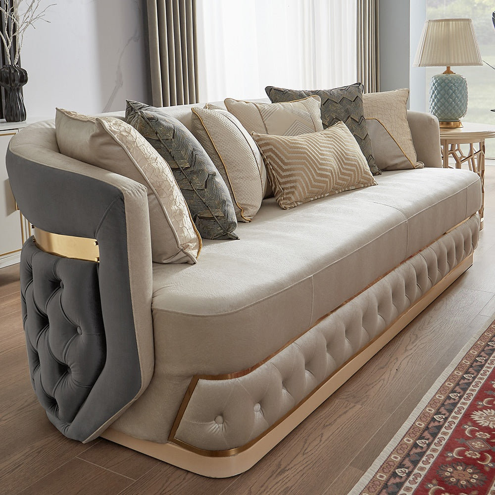 HD-9008 3-Piece Living Room Set