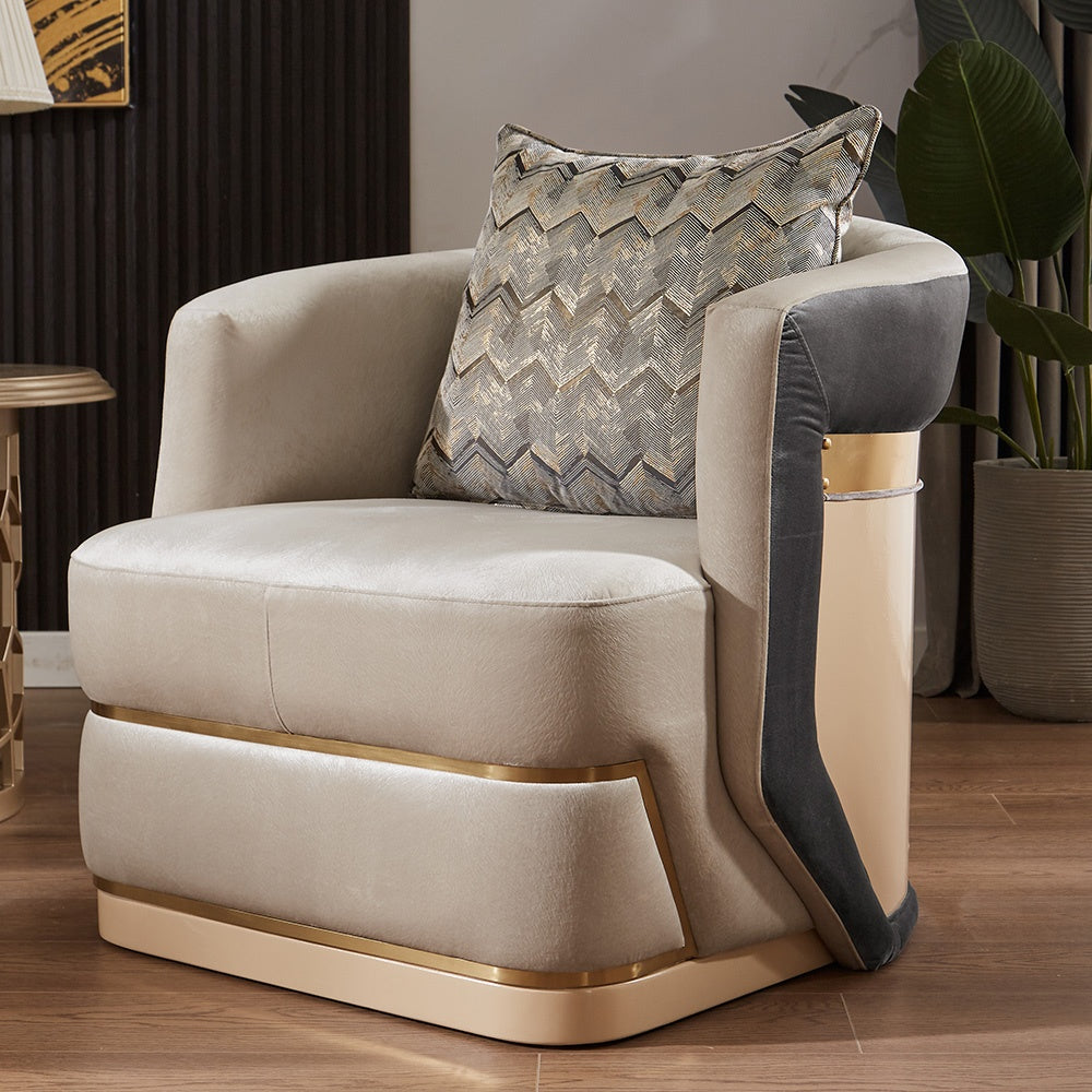 HD-9008 3-Piece Living Room Set