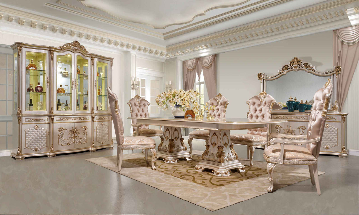 HD-9086 7-Piece Dining Room Set by Homey Design at Eve Furniture