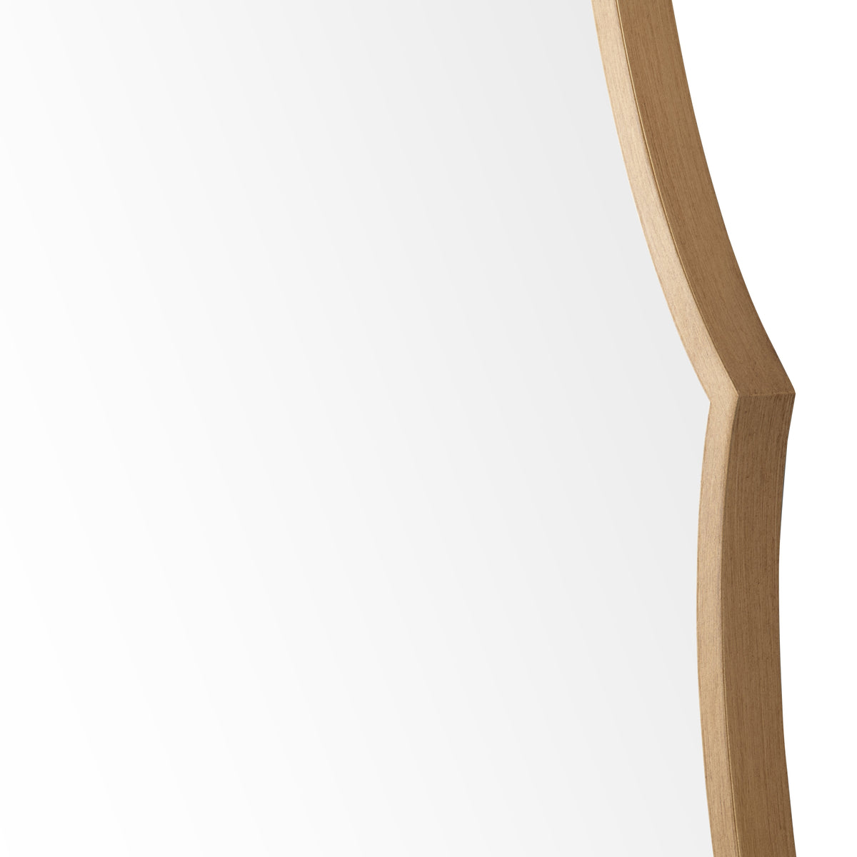 Hearst 2 Gold Wall Mirror by Crestview at Eve Furniture