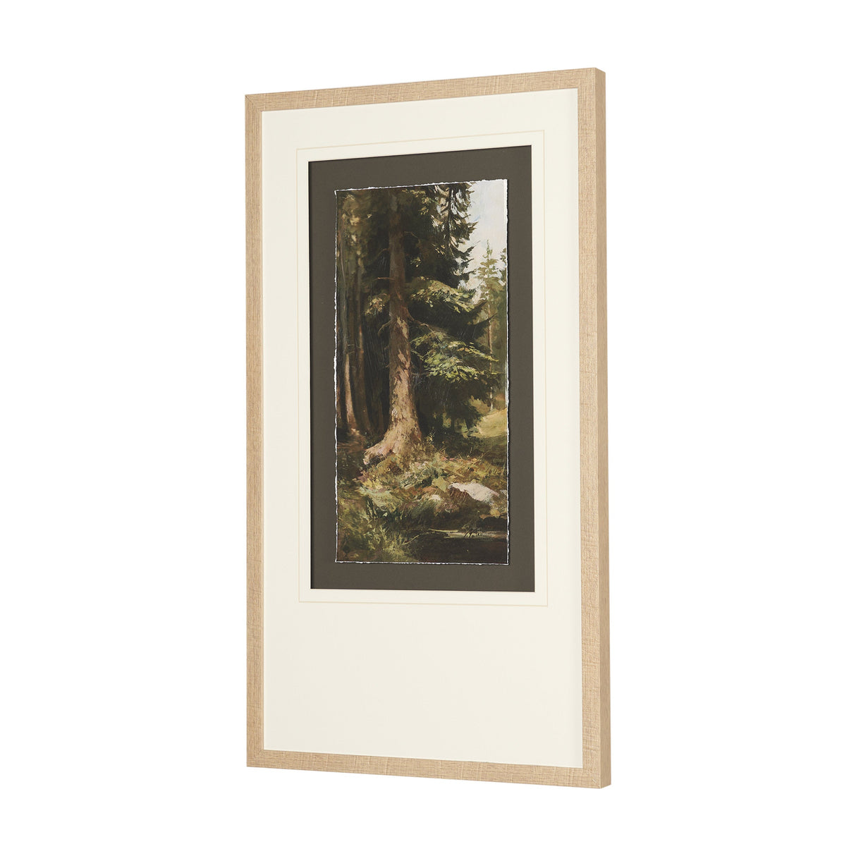 Heart of the Forest I by Mercana Studio Textured Framed Artwork Matted under Glass by Mercana at Eve Furniture